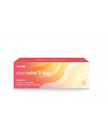 CLEAR COLOR 1 DAY 10 or 30 pack