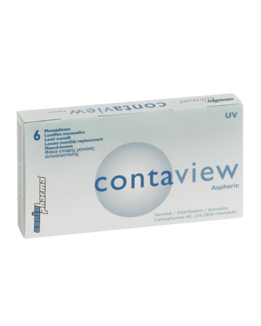 CONTOPHARMA_CONTAVIEW_ASPHERIC_UV_PROTECTION_SOF_CONTACT_LENSES