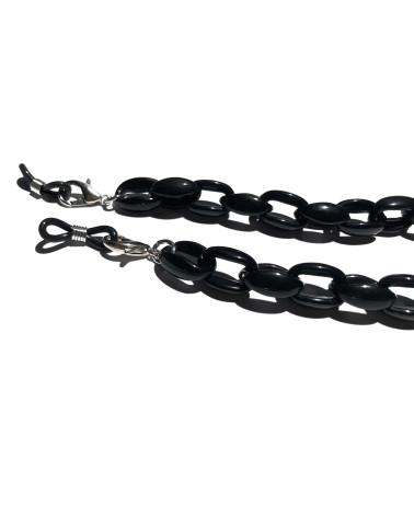 GLASSES_ACETATE_CHAIN_BLACK_WOMAN_STYLE