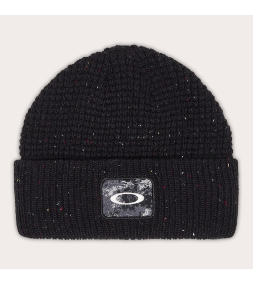 OAKLEY_ELLIPSE_PATCH_WAFFLE_BEANIE_FOS901658_02E_BLACKOUT_UNISEX